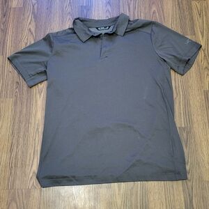 Arc'teryx Men's Polo Shirt Size L Brown Golf Activewear Casual Performance B90